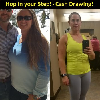 Hop in your Step! - Cash Drawing!