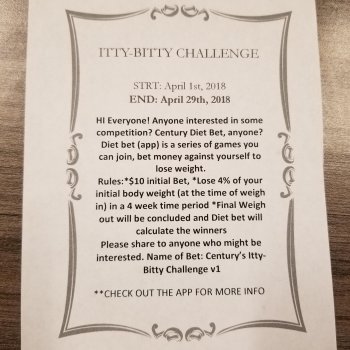 Century's Itty-Bitty Challenge v1