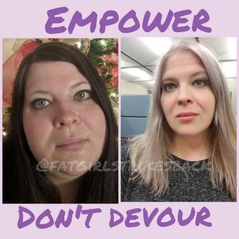 Fat Girl's Empower Don't Devour Diet Bet