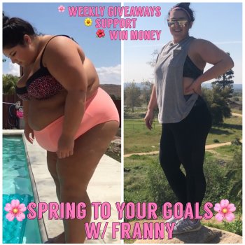 SPRING TO YOUR GOALS W/ FRANNY