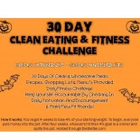 30 Day Clean Eating & Fitness Challe...