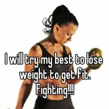 Fighting to get FIT!