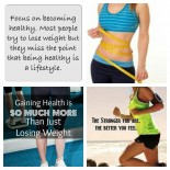 Focus on health & fitness....slim wi...